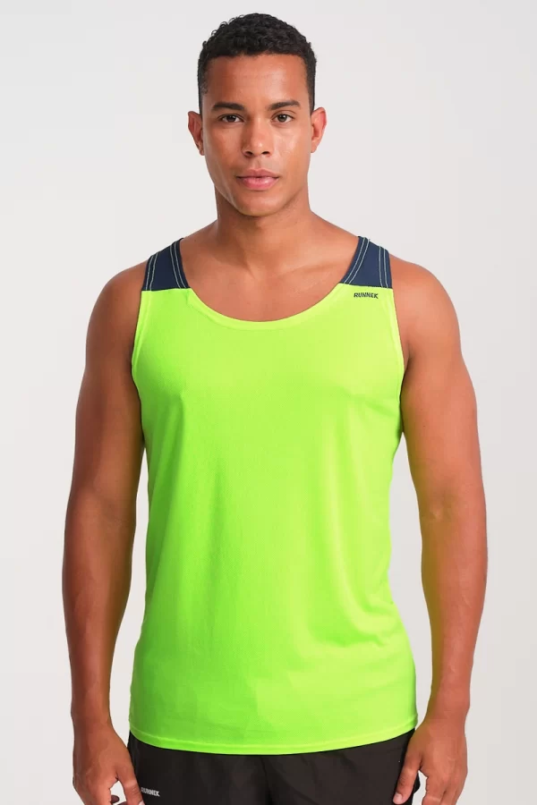 Runnek Men's Vest Running Tank Top