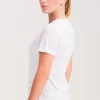 Camiseta Manga Corta Milos Mujer Blanco E