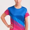 Camiseta Manga Corta Pure Azul Klein Mujer