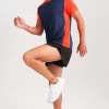 Camiseta Running Manga Corta Score Azul Navy P