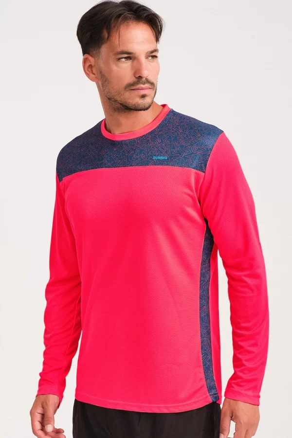 Runnek Men's Fast Long Sleeve Running T-Shirt