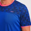 Camiseta Manga Corta Sky Azul Rush Neon Red D
