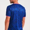 Camiseta Manga Corta Sky Azul Rush Neon Red E