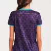 Camiseta Manga Corta Sky Mujer Deep Purple Con Turquesa E