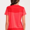Camiseta Manga Corta Try Rojo Ne N Mujer E