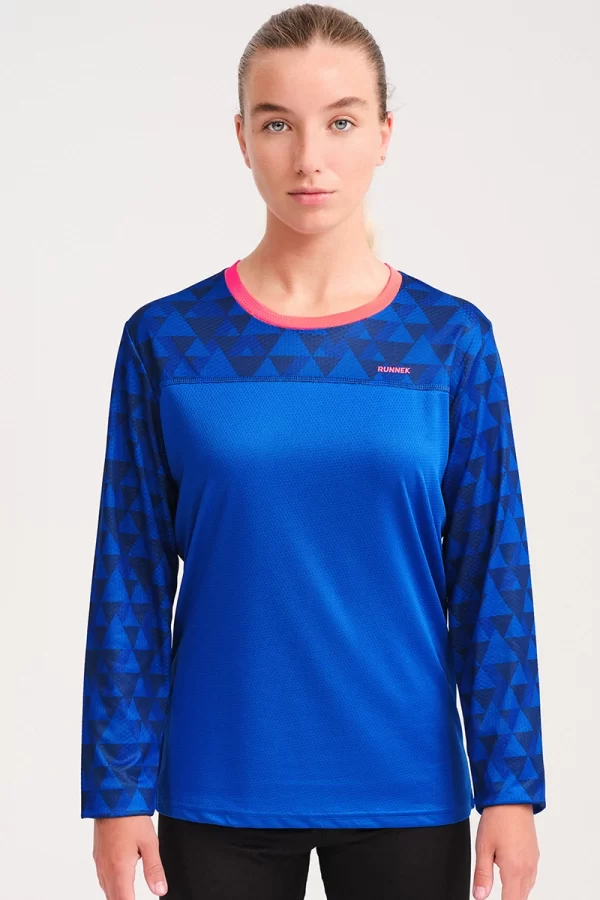 Runnek Women's Wind Long Sleeve Running T-Shirt